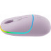 Canyon CANYON MW-22, 2 in 1 Wireless optical mouse with 4 buttons,Silent switch for right/left keys,DPI 800/1200/1600, 2 mode(BT/ 2.4GHz), 650mAh Li-poly battery,RGB backlight,Pearl rose, cable length 0.8m, 110*62*34.2mm, 0.085kg