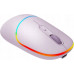 Canyon CANYON MW-22, 2 in 1 Wireless optical mouse with 4 buttons,Silent switch for right/left keys,DPI 800/1200/1600, 2 mode(BT/ 2.4GHz), 650mAh Li-poly battery,RGB backlight,Pearl rose, cable length 0.8m, 110*62*34.2mm, 0.085kg