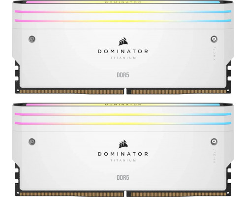 Corsair Dominator Titanium RGB, DDR5, 48 GB, 7000MHz, CL36 (CMP48GX5M2B7000C36W)