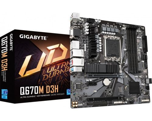 Intel Q670 Gigabyte Q670M D3H