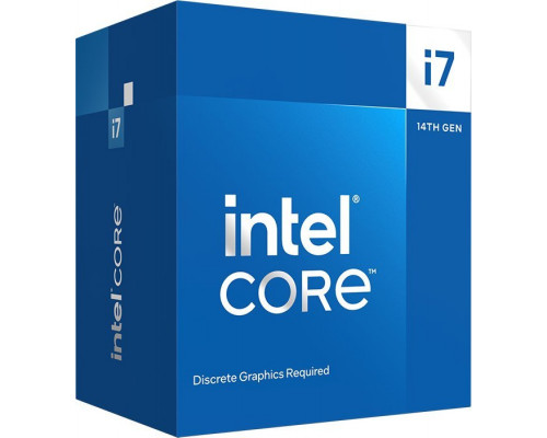 Intel Core i7-14700F, 2.1 GHz, 33 MB, BOX (BX8071514700F)