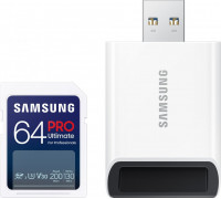 SD  Samsung Pro Ultimate SDXC 64 GB UHS-I U3 V30 (MB-SY64SB/WW)