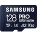 SD  Samsung Pro Ultimate MicroSDXC 128 GB Class 10 UHS-I/U3 A2 V30 (MB-MY128SB/WW)