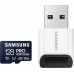 SD  Samsung Pro Ultimate MicroSDXC 128 GB Class 10 UHS-I/U3 A2 V30 (MB-MY128SB/WW)