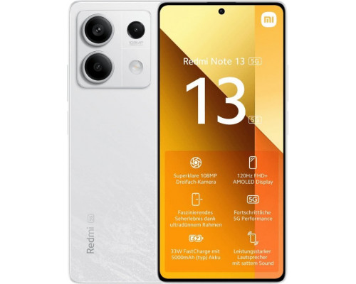 Xiaomi Redmi Note 13 5G 8/256GB White  (51357)