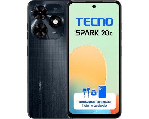 Tecno Spark 20C 4/128GB Black  (BG7n_128+4_GB)