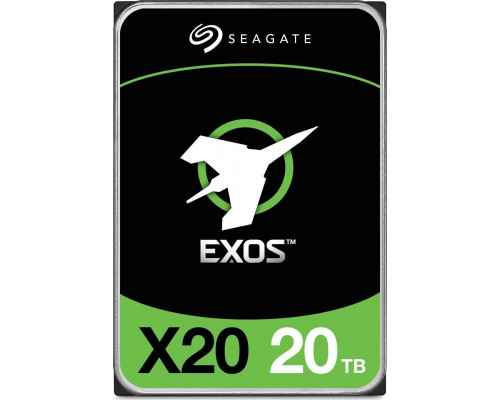 Seagate Seagate Exos X20 ST20000NM003D 20000 GB 88,9mm 24/7 7200rpm SED 512e SAS