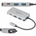 Targus na laptopa 13" 13,3" 14 " + HUB USB-C 4xUSB