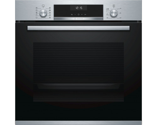 Bosch Bosch | HBA537BS0 | Oven | 71 L | Electric | EcoClean | Mechanical control | Height 59.5 cm | Width 59.4 cm | Stainless steel