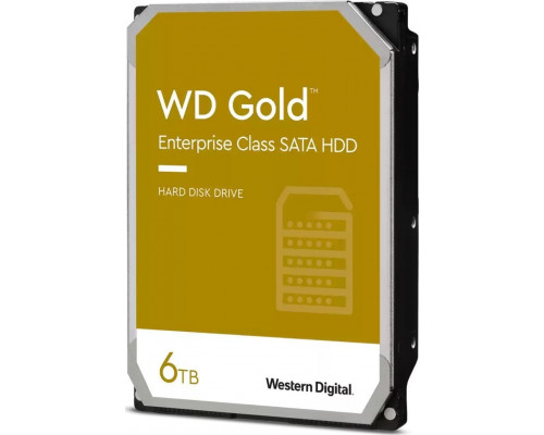 WD Gold 6TB 3.5'' SATA III (6 Gb/s)  (WD6004FRYZ)