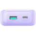 Joyroom Joyroom mini JR-PBC07 20000mAh 30W z kablami USB-C i Lightning violet