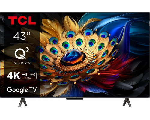 TCL 43C655 QLED 43'' 4K Ultra HD Google TV