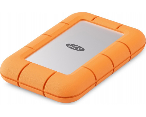 SSD LaCie Rugged Mini 2TB Srebrno-orange (STMF2000400)