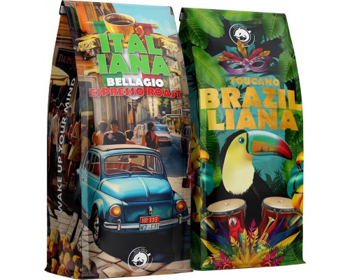 Blue Orca Coffee KAWA ZIARNISTA 2KG ZESTAW Z PALARNI KAWY BLUE ORCA COFFEE