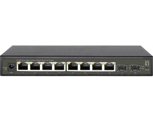 Switch LevelOne LevelOne GES-2110    L2 Gigabit Ethernet (10/100/1000) Black