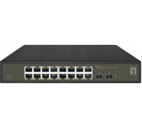 Switch LevelOne LevelOne GES-2118    L2 Gigabit Ethernet (10/100/1000) Black