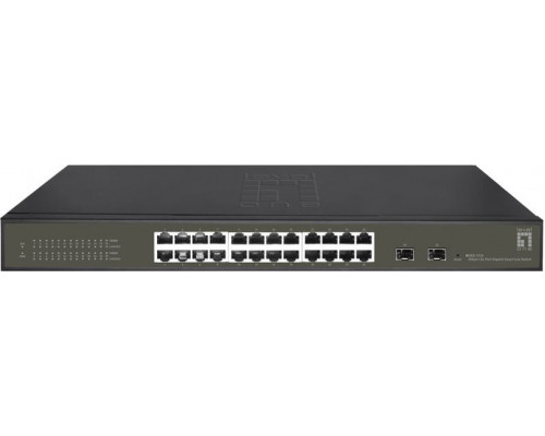 Switch LevelOne LevelOne GES-2126    L2 Gigabit Ethernet (10/100/1000) Black