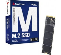 SSD 512GB SSD Biostar M760 512GB M.2 2280 PCI-E x4 Gen3 NVMe (M760-512GB)