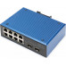 Switch Digitus DIGITUS Industrial 8+2-Port Fast Ethernet Switch 8 Port FE RJ45 2 GE SFP Ports