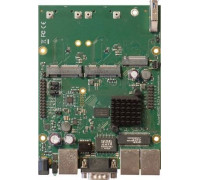 MikroTik MIKROTIK RBM33G ROUTERBOARD 2X CPU CORE, 880MHZ, 256MB, 3XGE, 2XMINIPCI, 1XUSB 3.0, MICROSD, M.2 SLOT