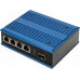 Switch Digitus Digitus 4-port   Gigabit Ethernet PoE, przemysłowy, niezarządzany, 1 łącze SFP