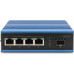 Switch Digitus Digitus 4-port   Gigabit Ethernet PoE, przemysłowy, niezarządzany, 1 łącze SFP