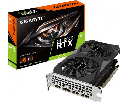 Gigabyte GeForce RTX 3050 Windforce OC 6GB GDDR6 (GV-N3050WF2OC-6GD)