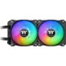 Thermaltake Thermaltake Floe Ultra 240 RGB CPU AIO Liquid Cooler 240mm, CPU cooler (black)