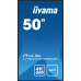 iiyama IIYAMA 125.7cm(50") LH5041UHS-B2AG 16:9 3xHDMI+USB VA 4K bl. retail (Speditionsversand)