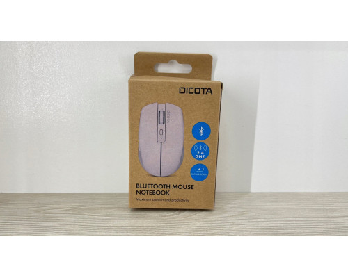 Dicota DICOTA Wireless Mouse BT/2.4G NOTEBOOK white