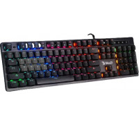 A4Tech A4tech Bloody Klávesnice B500N, herní klávesnice, mechanická, drátová, Mecha-Like Switch, CZ/SK, Černá