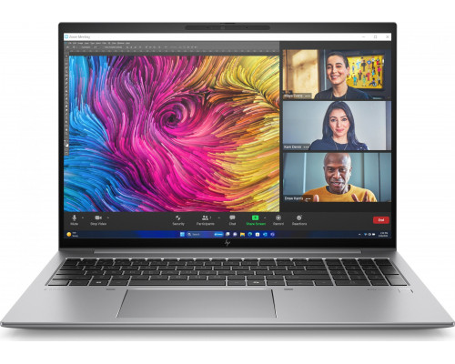 Laptop HP HP ZBook Firefly 16 G11 Intel Core Ultra 7 155H Mobilna stacja robocza 40,6 cm (16") WUXGA 32 GB DDR5-SDRAM 1 TB SSD NVIDIA RTX A500 Wi-Fi 6E (802.11ax) Windows 11 Pro Srebrny