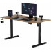 Gaming galds SENSE7 Nojo Wenge 140 cmx70 cm Black Oak
