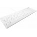 Cherry CHERRY Keyboard AK-C8112 Medical corded sealed [DE] white IP68 kabelgebunden, vollversiegelt, IP68