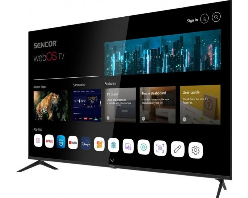 Sencor 55US802TCSB LED 55'' 4K Ultra HD WebOS