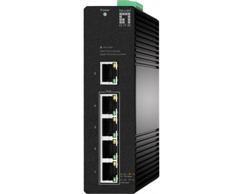 Switch LevelOne LevelOne IGS-2105P    L2 Gigabit Ethernet (10/100/1000) Support PoE