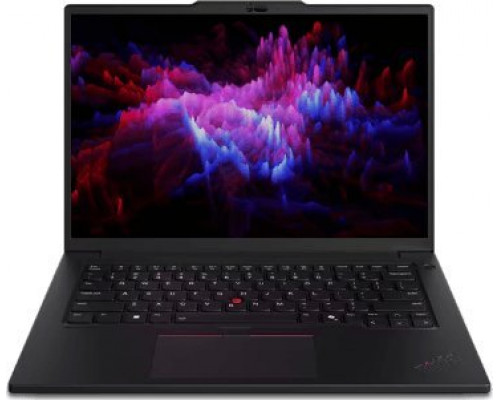 Laptop Lenovo Lenovo ThinkPad P14s Gen 5 | Black | 14.5 " | IPS | WUXGA | 1920 x 1200 pixels | Anti-glare | Intel Core U7 | 155H | 32 GB | SO-DIMM DDR5 | SSD 1000 GB | NVIDIA RTX 500 Ada Generation | GDDR6 | 4 GB | Windows 11 Pro