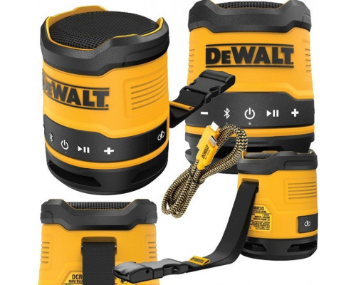 Dewalt DCR009-XJ Portable głośnik budowlany 5W, Bluetooth DeWalt