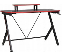 Gaming galds Triton Gaming galds gamingowe B-202 czarny/czerwony