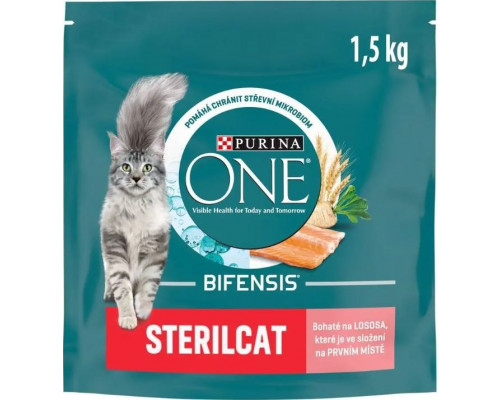 One ONE DRY STERIL CAT WITH SALMON 1.5KG