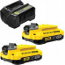 Stanley sfm v20 13mm hdd 2 x 2.0ah 2a charger