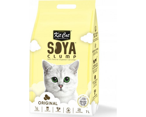 Kit Cat KIT CAT SOYA CLUMP - ŻWIREK SOJOWY        ORIGINAL  7L / 2.5kg