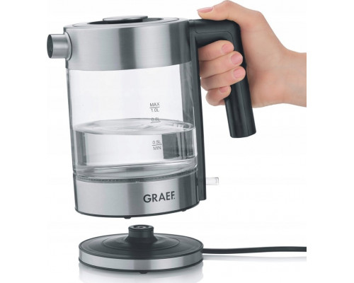 Graef Graef WK 300 Water Kettle transparent/steel