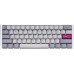 Ducky Ducky One 3 Mist Grey Mini Gaming Keyboard, RGB LED - MX-Speed-Silver (US)