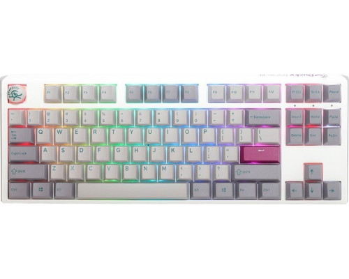 Ducky Ducky One 3 Mist Grey TKL Gaming Tastatur, RGB LED - MX-Brown