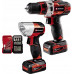 Einhell Einhell Cordless Drill TE-CD 12/1 +22+CL, 12V (red/black, 2x Li-Ion battery 2Ah, 22-piece bit and drill set + battery light)