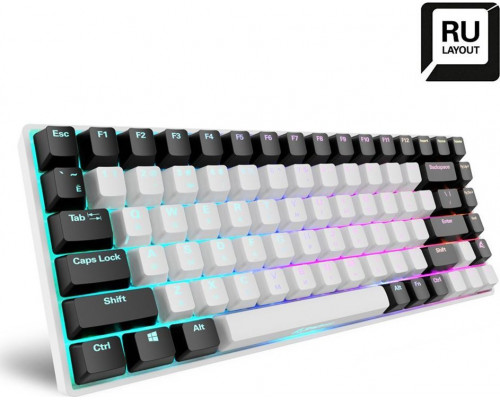 Sharkoon Sharkoon SGK50 S3 White, Gateron Yellow