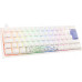 Ducky Ducky One 2 Pro Mini White Edition Gaming Tastatur, RGB LED - Cherry Silver