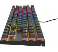 Genesis KLAWIATURA DLA GRACZY GENESIS THOR 303 TKL DE PODŚWIETLENIE RGB MECHANICZNA SILENT SWITCH CZARNA HOT