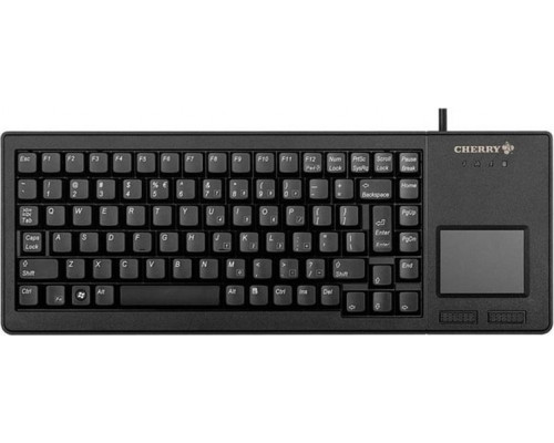 Cherry CHERRY XS Touchpad klawiatura USB Włoski Czarny